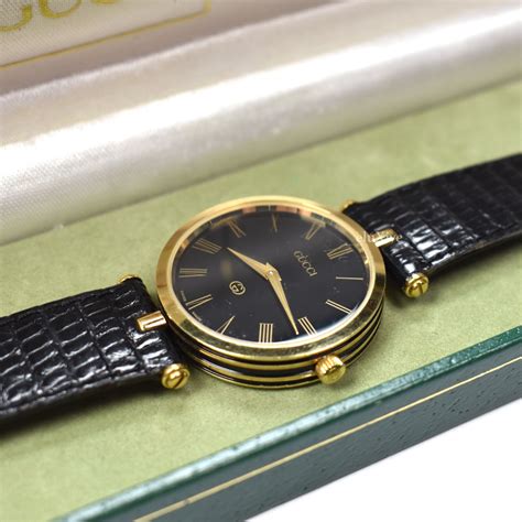 old gucci mens watch|gucci watches from the 80s.